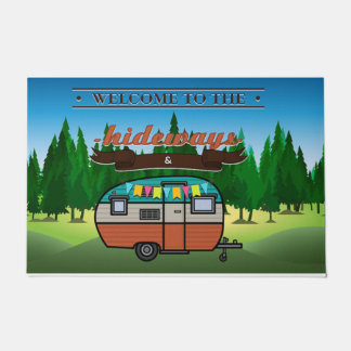 Welcome To The Hideway Deurmat