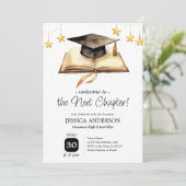 Welcome to the Next Chapter Graduation Party  Kaart (Staand voorkant)