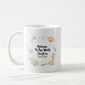 Welcome To The World Animals Coffee Mug Koffiemok