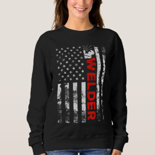 Welder Amerikaanse vlag Welding Trui