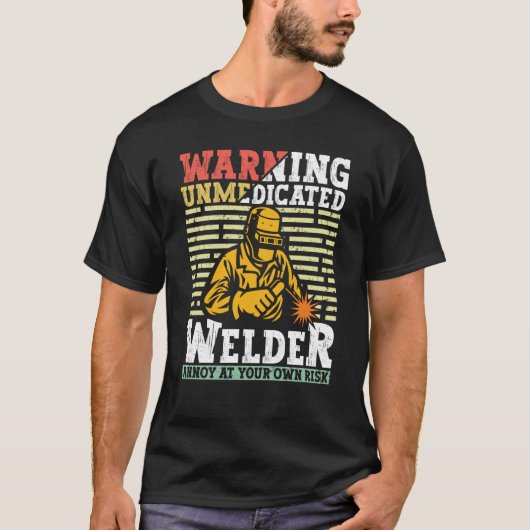 Welder Apparel Welding Blacksmith Metal Worker for T-shirt (Voorkant)