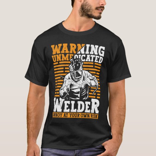 Welder Apparel Welding Blacksmith Metal Worker for T-shirt (Voorkant)