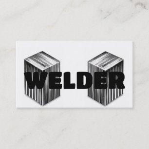 Welder Carte de visite moderne