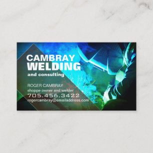  Welder Consultant Visitekaartjes