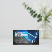 Welder Consultant Visitekaartjes (Staand voorkant)