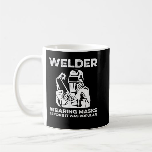 WELDER FABRICATORS Funny Welders Welding Backside Koffiemok (Links)