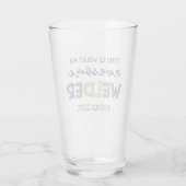 Welder Funny Geweldige Welder Gifts Glas (Achterkant)