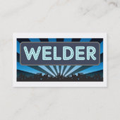 Welder Marquee Visitekaartje (Achterkant)