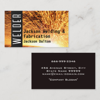 Welder | Metalen rivetten | Reservaten Visitekaartje