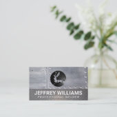 Welder | Metalen rivetten | Staal Visitekaartje (Staand voorkant)