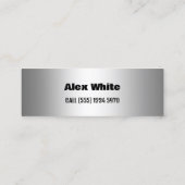 Welder Mini Visitekaartje (Achterkant)