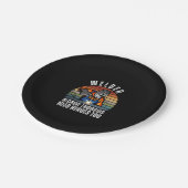 Welder omdat ingenieurs ook helden nodig hebben papieren bordje (Gekanteld)