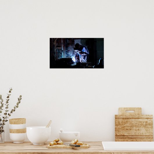 Welder Poster (Keuken)