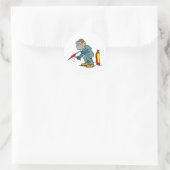 Welder Ronde Sticker (Tas)