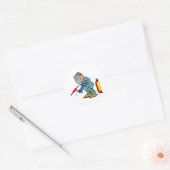 Welder Ronde Sticker (Envelop)