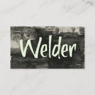 Welder Rustic Carte de visite