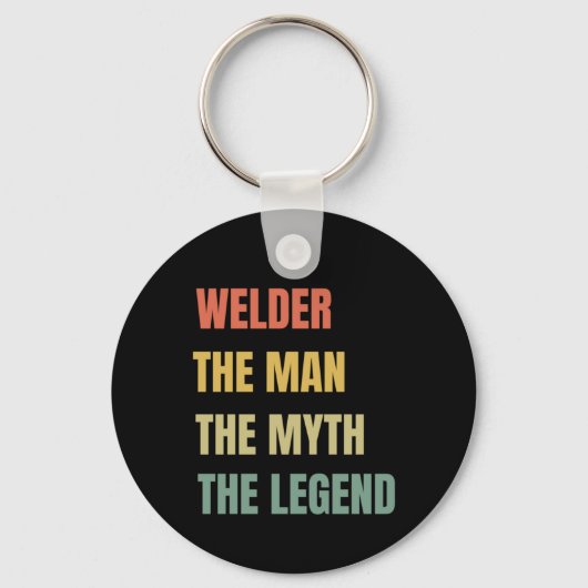 Welder the Man Sleutelhanger (Voorkant)