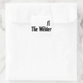Welder Vierkante Sticker (Tas)