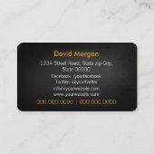 Welder Visitekaartje (Achterkant)