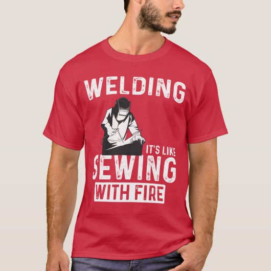 Welder Welding boy T-shirt (Voorkant)
