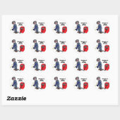 Welders zijn gek ronde sticker (Vel)