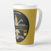 Welding Humor Gift Latte Mok (Rechterhoek)