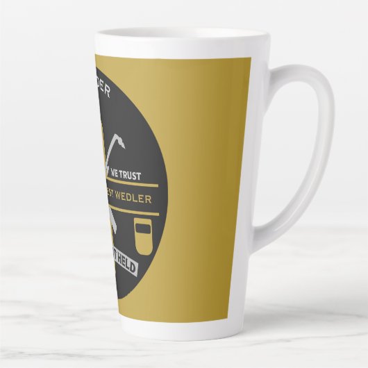 Welding Humor Gift Latte Mok (Rechts)