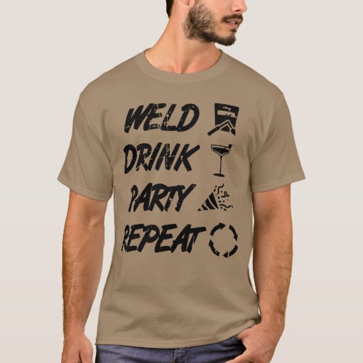 Welding Quote friend T-shirt (Voorkant)