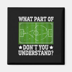 Welk deel begrijp je niet Voetbalveld D Magneet