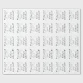 Welk deel van...? cadeaupapier (Vlak)