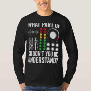 Welk deel van de muziek begrijp je niet, DJ T-shirt