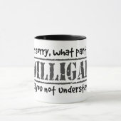 Welk deel van DILLIGAF begreep je niet? Mok (Midden)