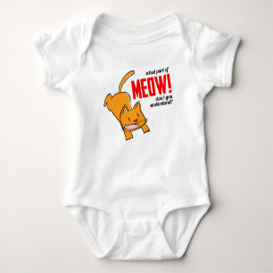 Welk deel van miauw begrijp je niet? romper
