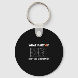 Welk deel van niet begrijp je Funny Sketll Coa Sleutelhanger