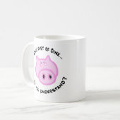 Welk deel van Oink... Koffiemok (Voorkant links)