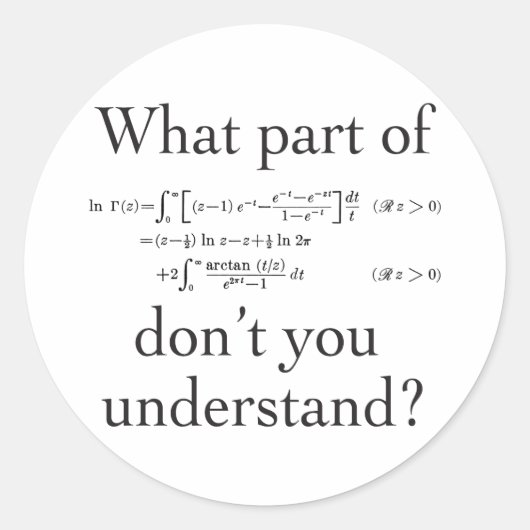 Welk deel van... ronde sticker (Voorkant)