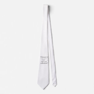 Welk deel van... stropdas