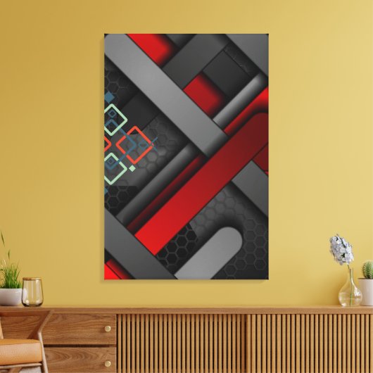 WELK PAD CANVAS AFDRUK (Insitu (Woonkamer))