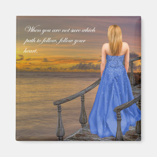 Welk pad? Volg je hart. Magneet