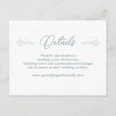 Welk Shells Weddenschappen Website Informatiekaartje (Voorkant)