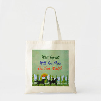 Welke Afdruk u zal maken Tote Bag