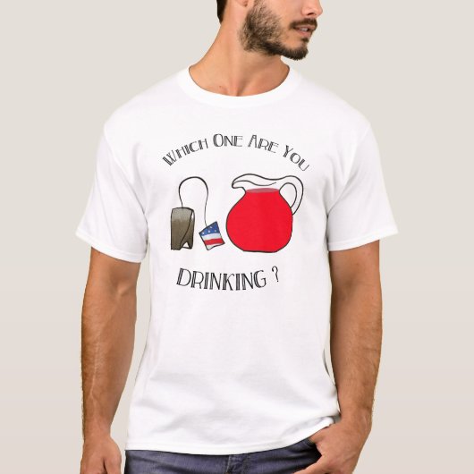Welke Drink u? T-shirt (Voorkant)