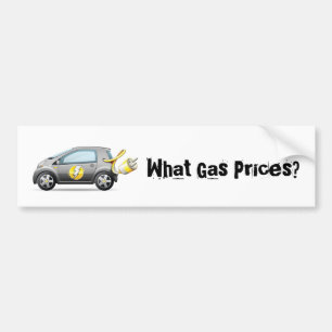 Welke gasprijzen? Bumpersticker