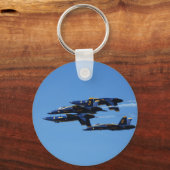 Welke kant op? Blue Angels  Sleutelhanger (Voorkant)