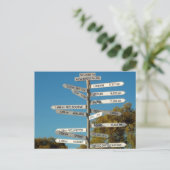 Welke kant op? briefkaart (Staand voorkant)