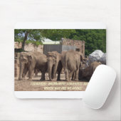 Welke kant op? muismat (Met muis)