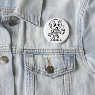 Welke Karaktergebreken? – Grappig Geschenk Voor Nu Ronde Button 5,7 Cm