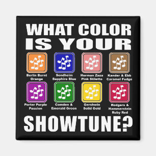 Welke kleur/Showtune Magnet Magneet