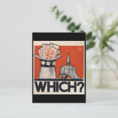 Welke? Liberty Bond WW1  Briefkaart (Staand voorkant)