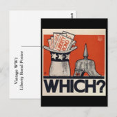 Welke? Liberty Bond WW1  Briefkaart (Voorkant / Achterkant)